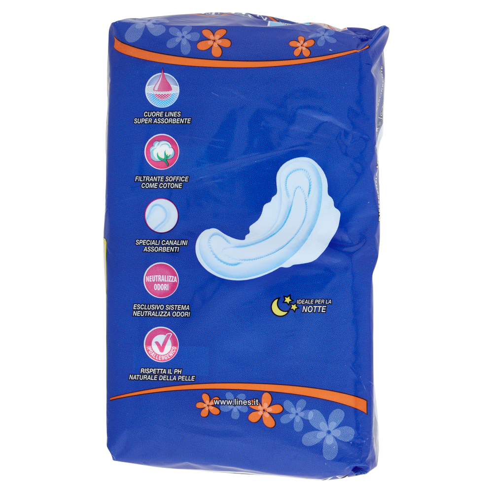 Lines Idea notte con ali ripiegato 14 pz