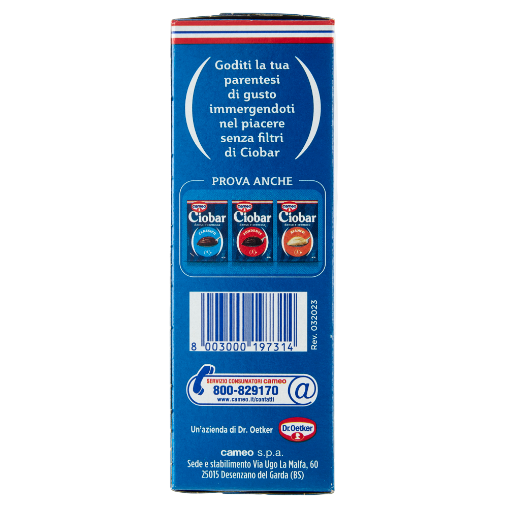 cameo Ciobar Zero 4 x 19 g