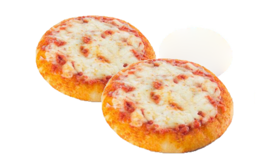 Pizzette margherita 2 pezzi