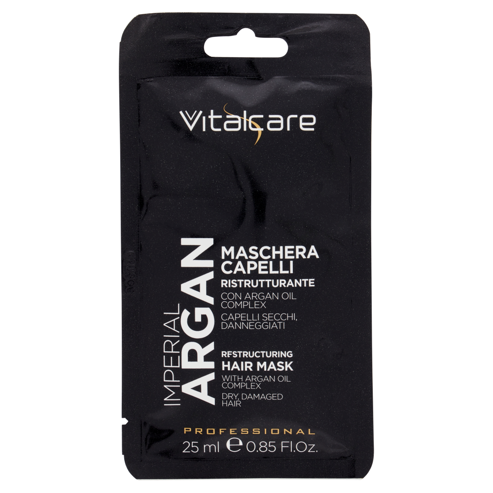 Vitalcare Professional Imperial Argan Maschera Capelli Ristrutturante 25 ml