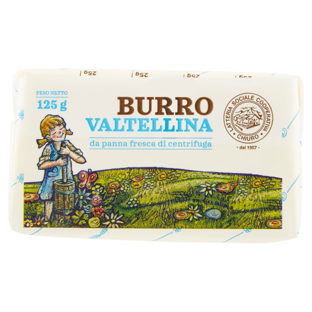 Latteria Sociale Cooperativa Chiuro Burro Valtellina 125 g