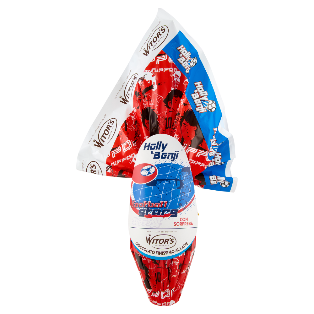 Witor's Uovo Holly e Benji Cioccolato Finissimo al Latte 240 g