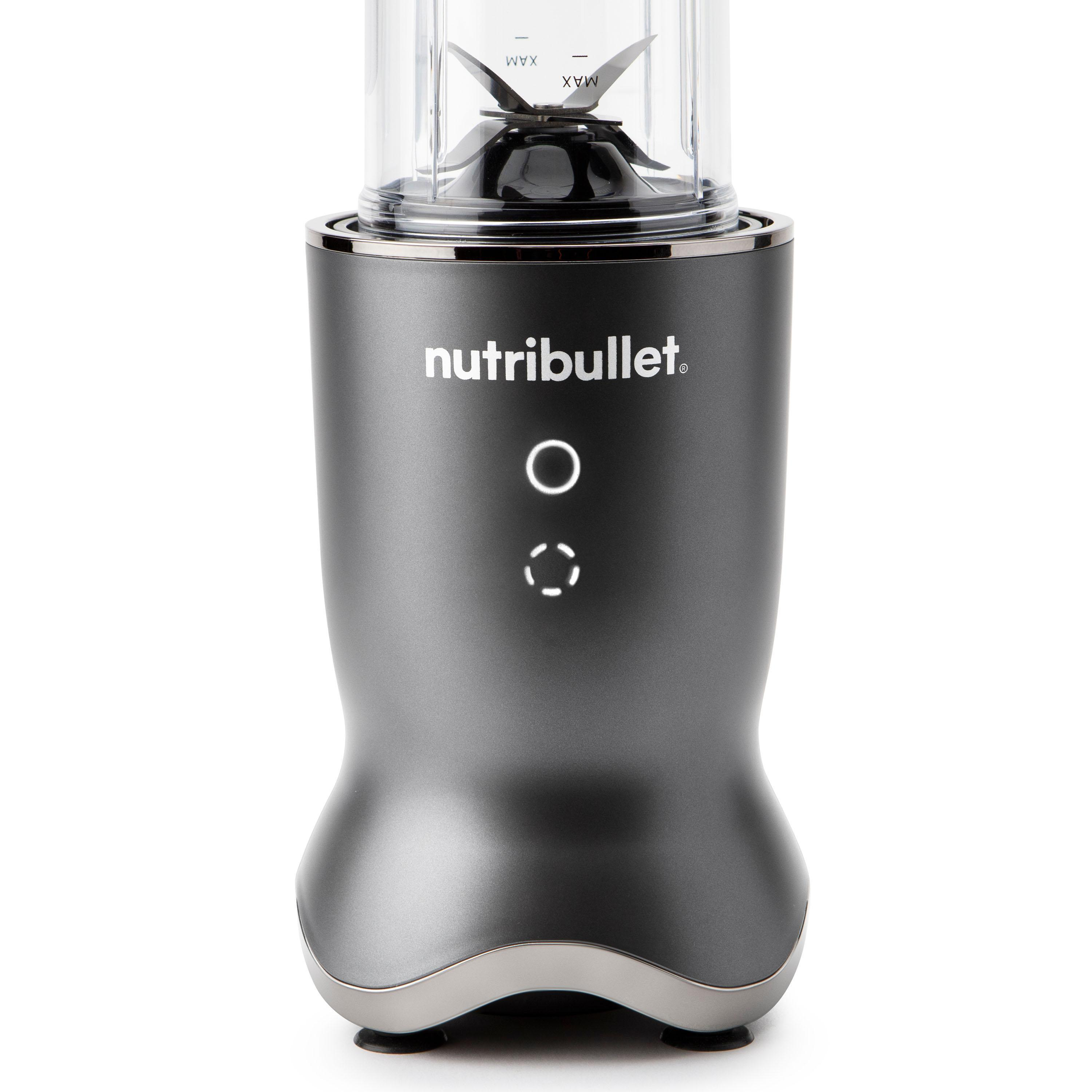 NutriBullet NB1206DGCC 0,9 L Frullatore da tavolo 1200 W Nero, Trasparente
