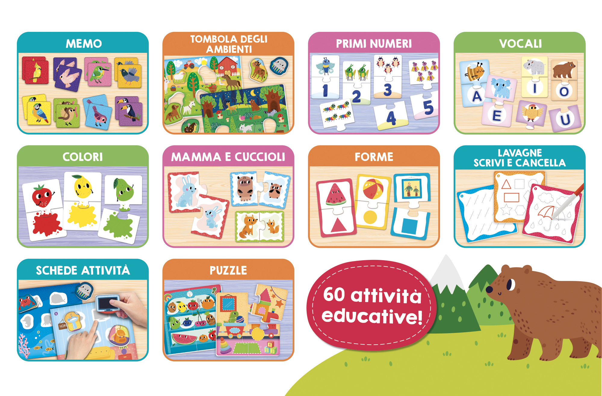 Lisciani Carotina Baby Gioco da tavolo Educativo