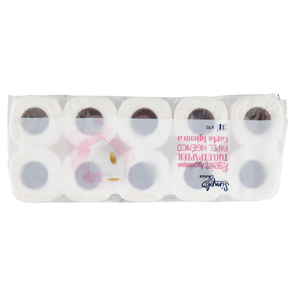 Simpl Choice Carta Igienica 2 Veli 10 pz