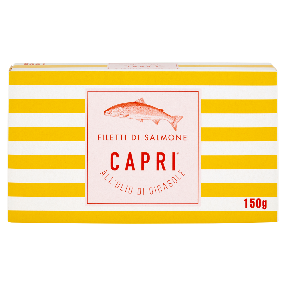 Capri Filetti di Salmone all'Olio di Girasole 150 g