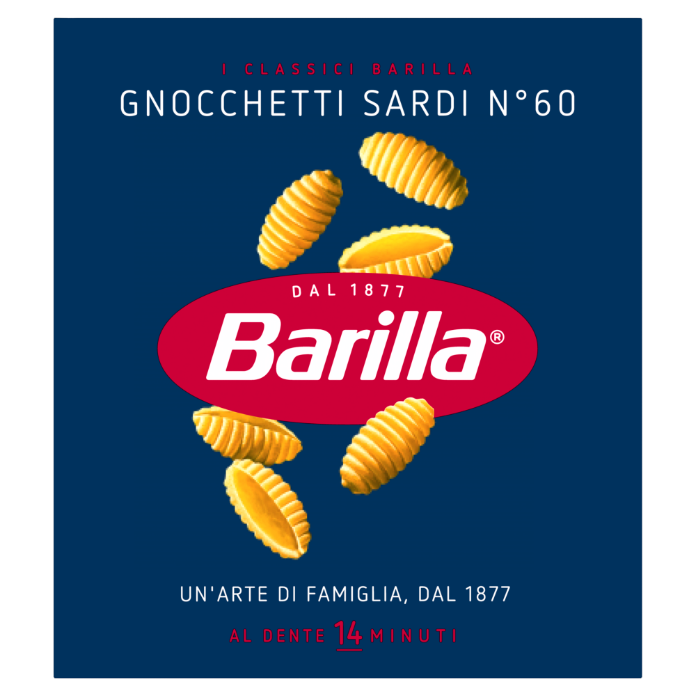 Barilla Pasta Gnocchetti Sardi n.60 500g
