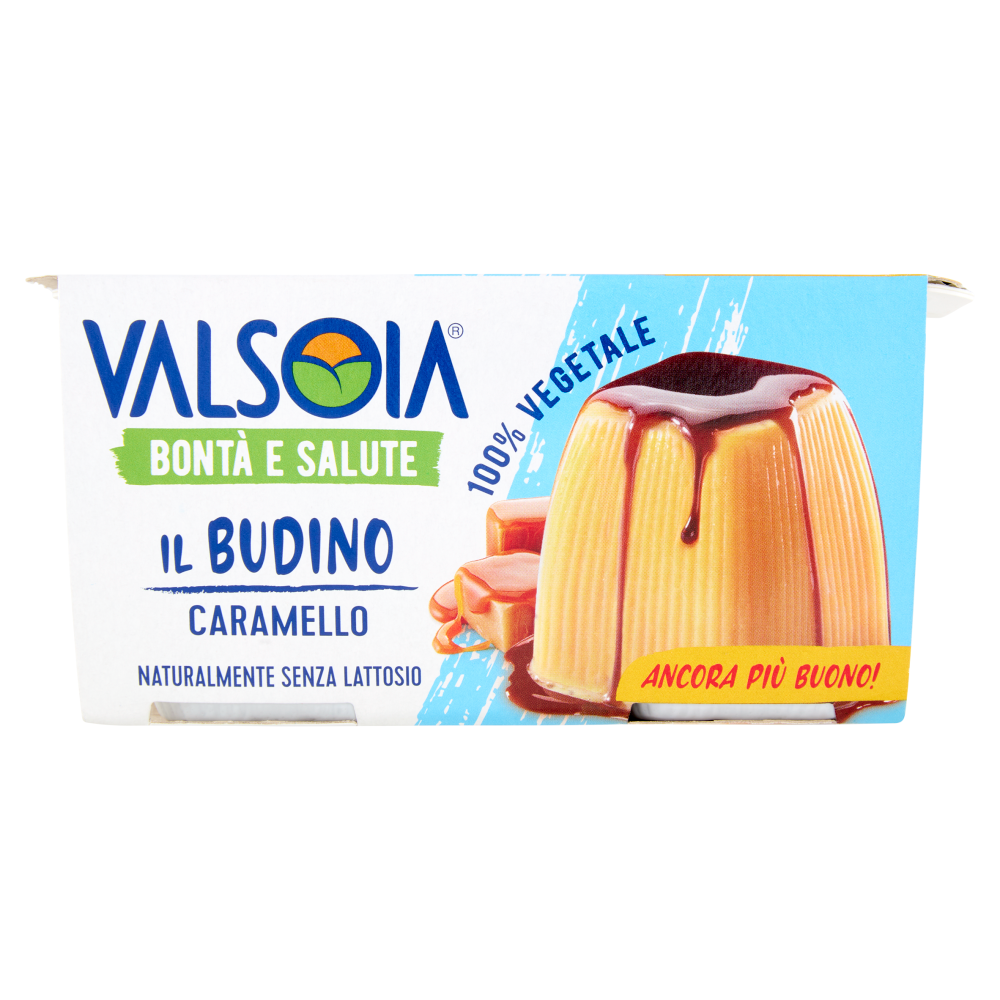 Valsoia Bontà e Salute il Budino Caramello 2 x 115 g