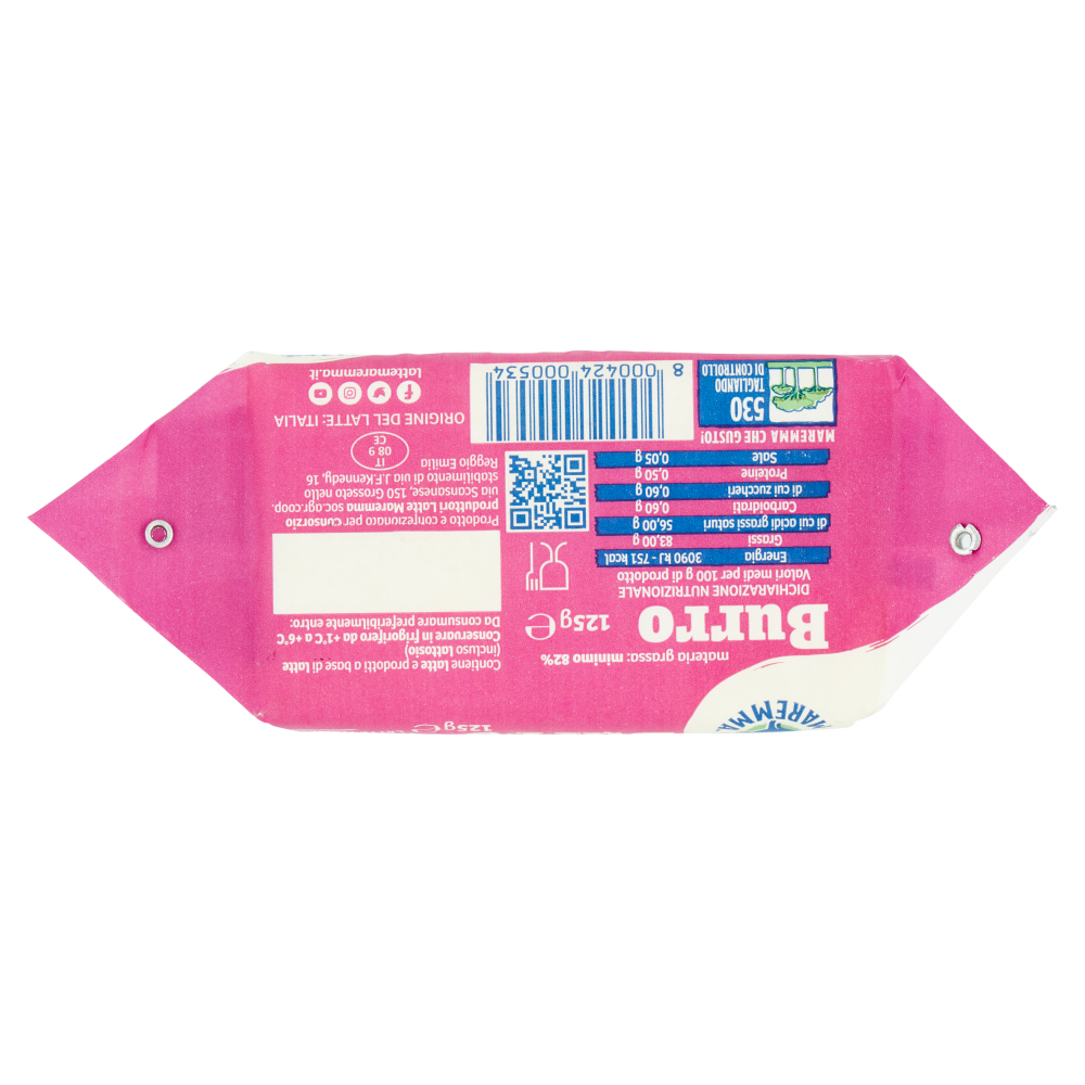 Latte Maremma Burro 100% da Latte Italiano 125 g