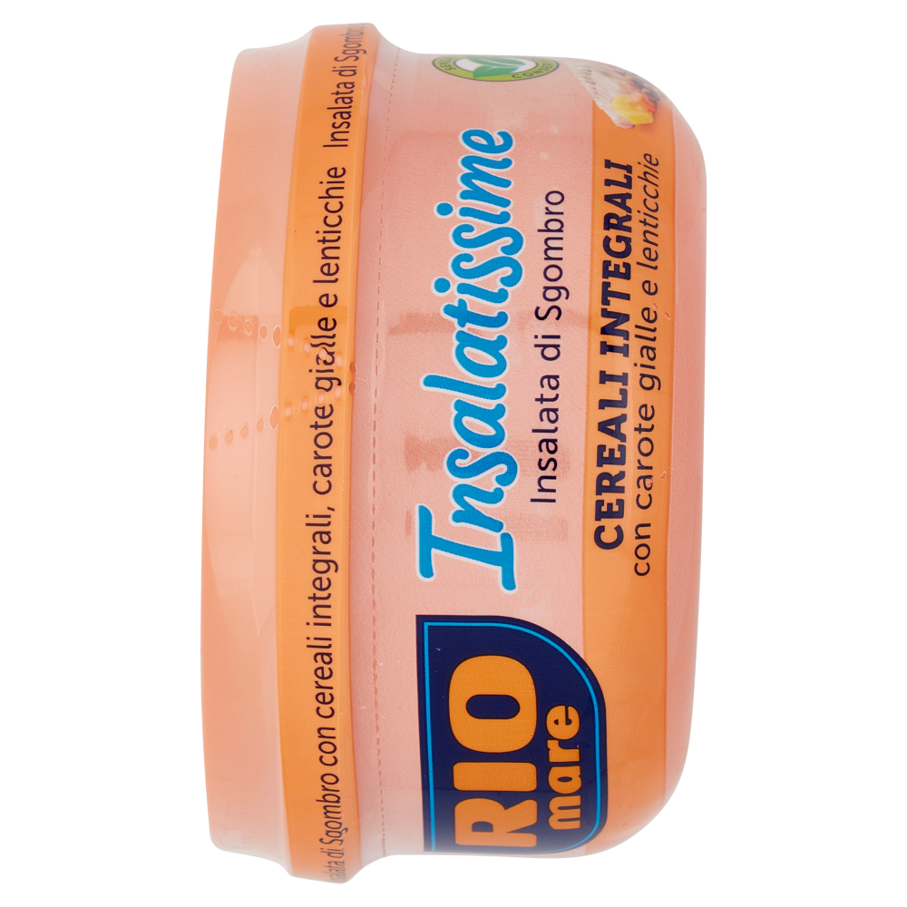 Rio mare Insalatissime Insalata di Sgombro Cereali Integrali con carote gialle e lenticchie 220 g