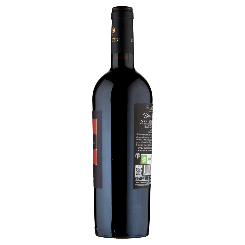 Palagetto Uno di Quattro San Gimignano DOC Sangiovese Vino Biologico 750 ml