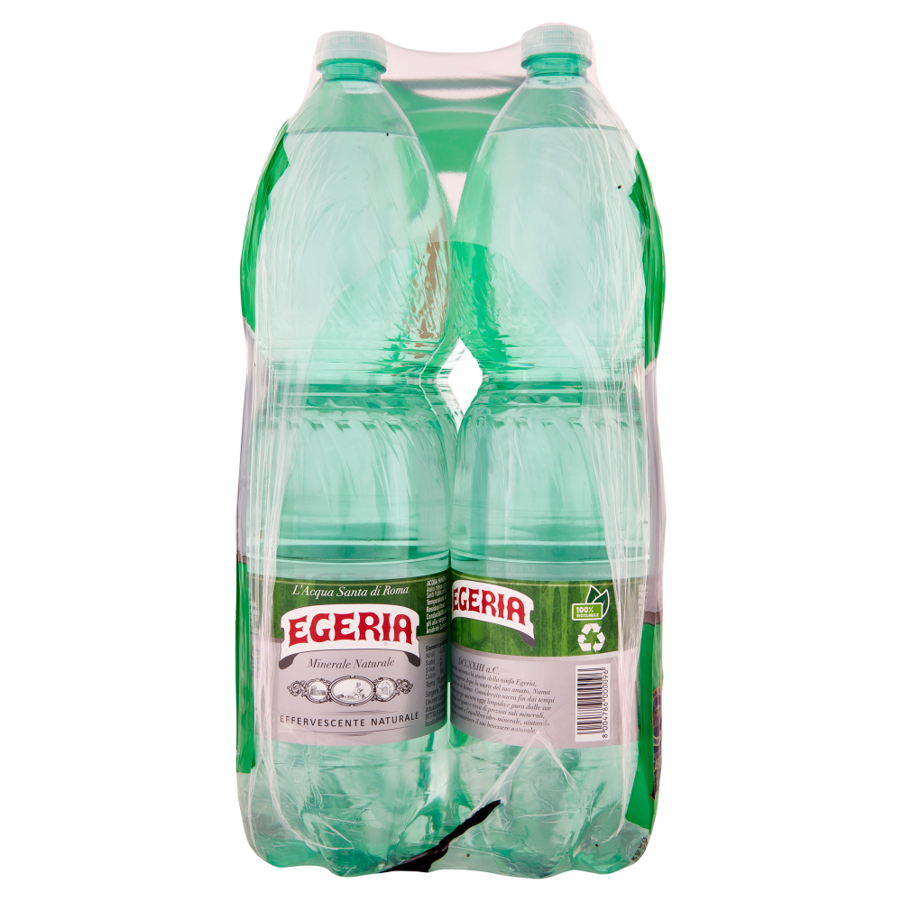 Egeria Effervescente Naturale 6 x 1,5 L