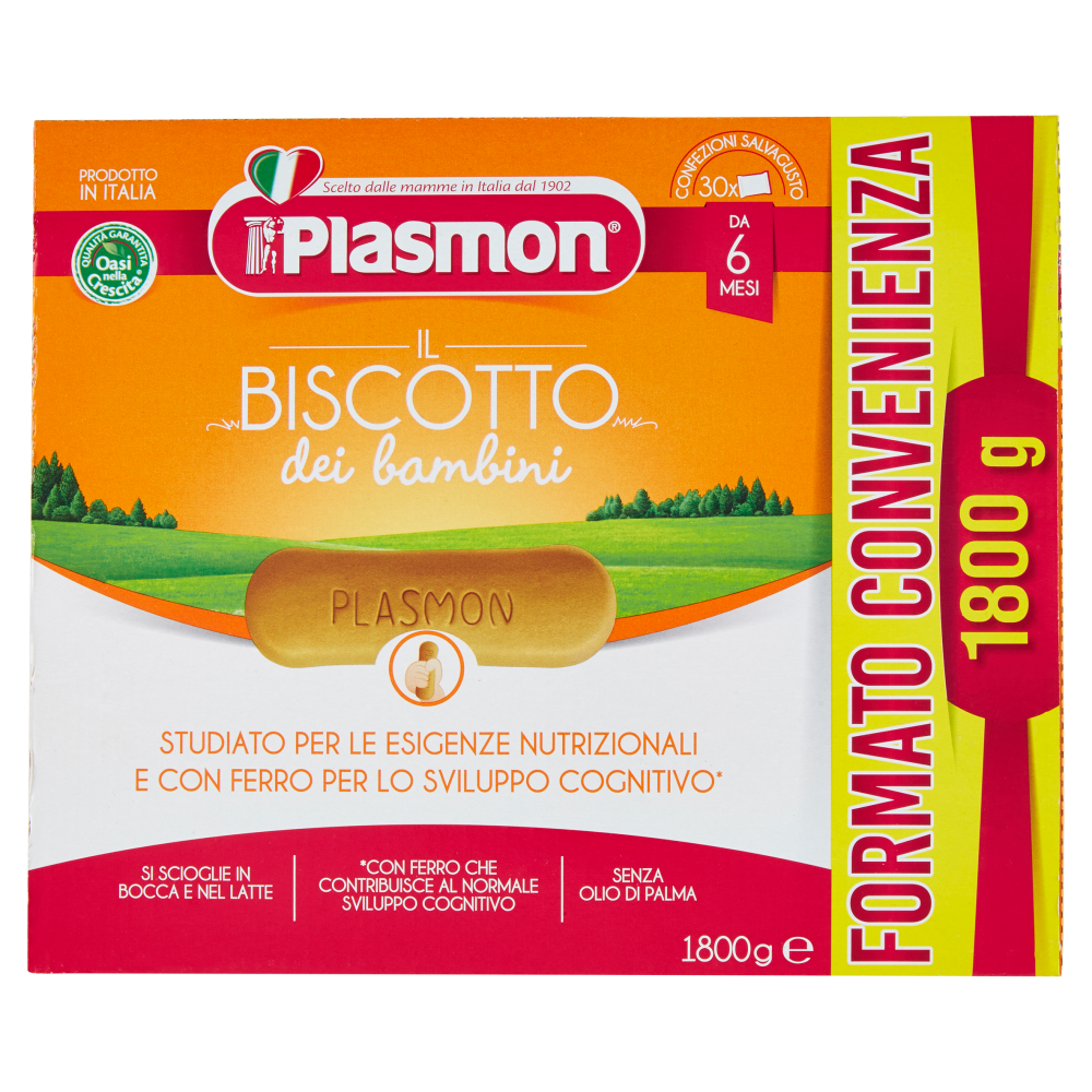 Plasmon il Biscotto dei bambini 1800 g