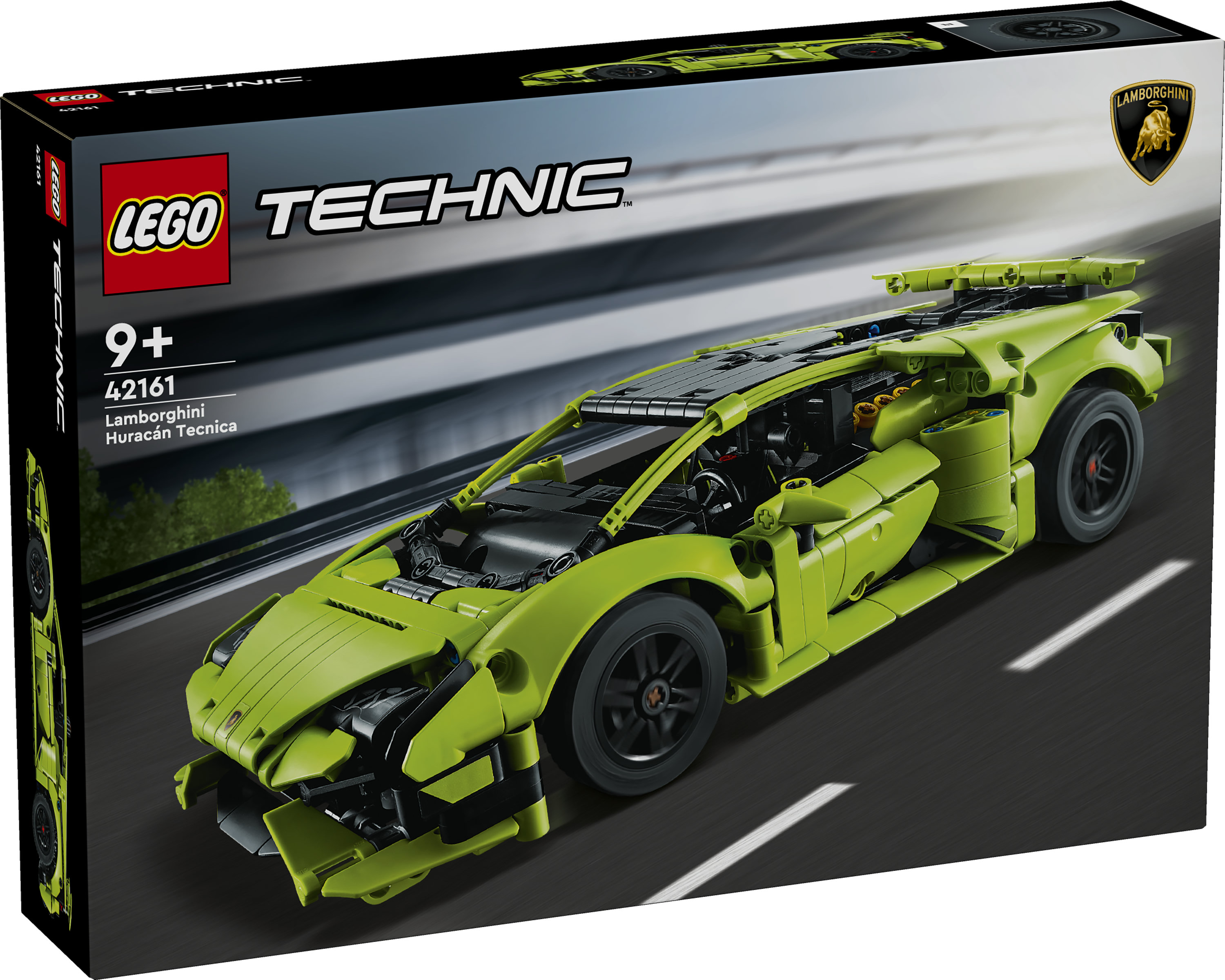 LEGO Technic 42161 Lamborghini Hurac&aacute;n Tecnica, Modellino di Auto da Costruire, Macchina Giocattolo per Bambini