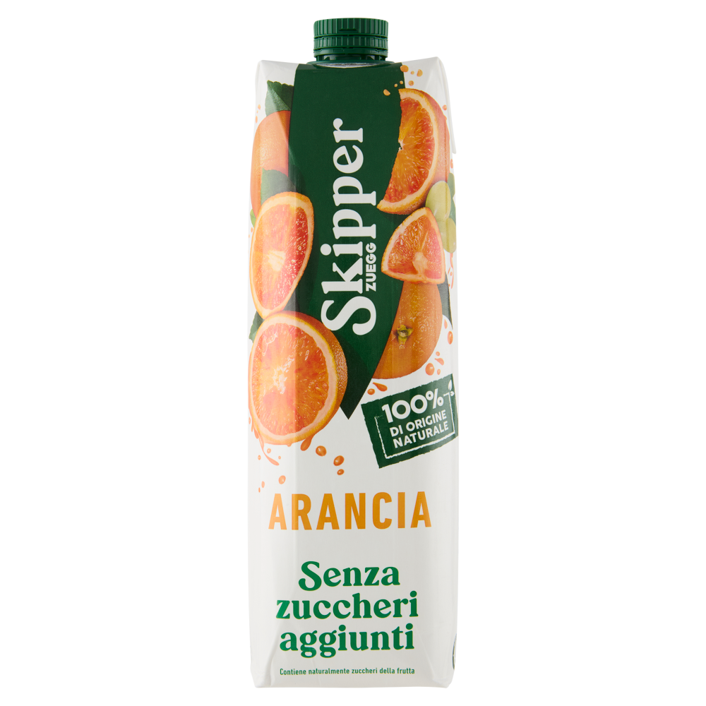 Zuegg Skipper Arancia Senza zuccheri aggiunti 1000 ml