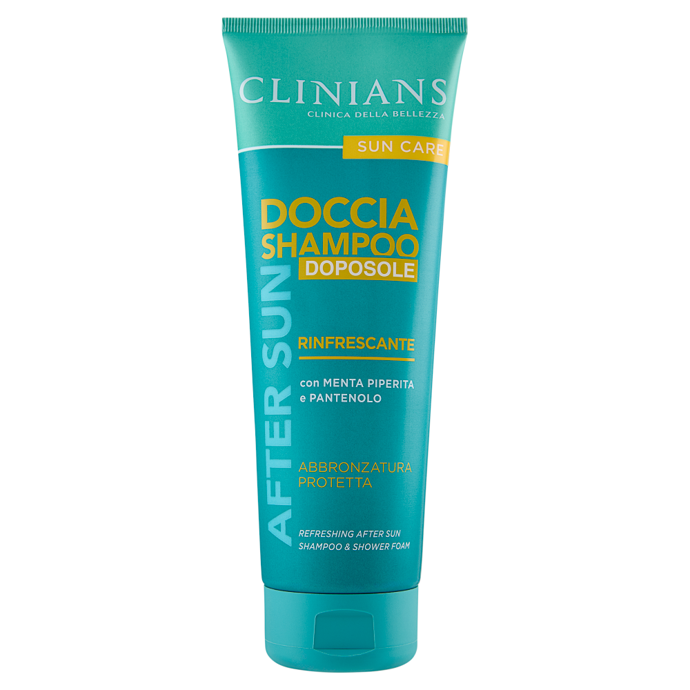 Clinians Sun Care Doccia Shampoo Doposole Rinfrescante 250 mL