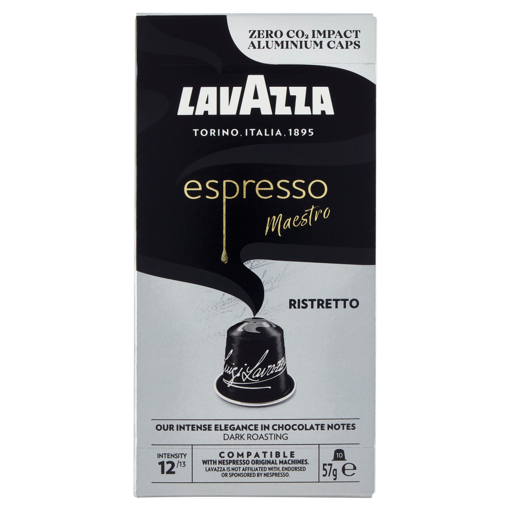Lavazza Espresso Maestro Ristretto Compatibile con Nespresso Original 10 Capsule 57 g