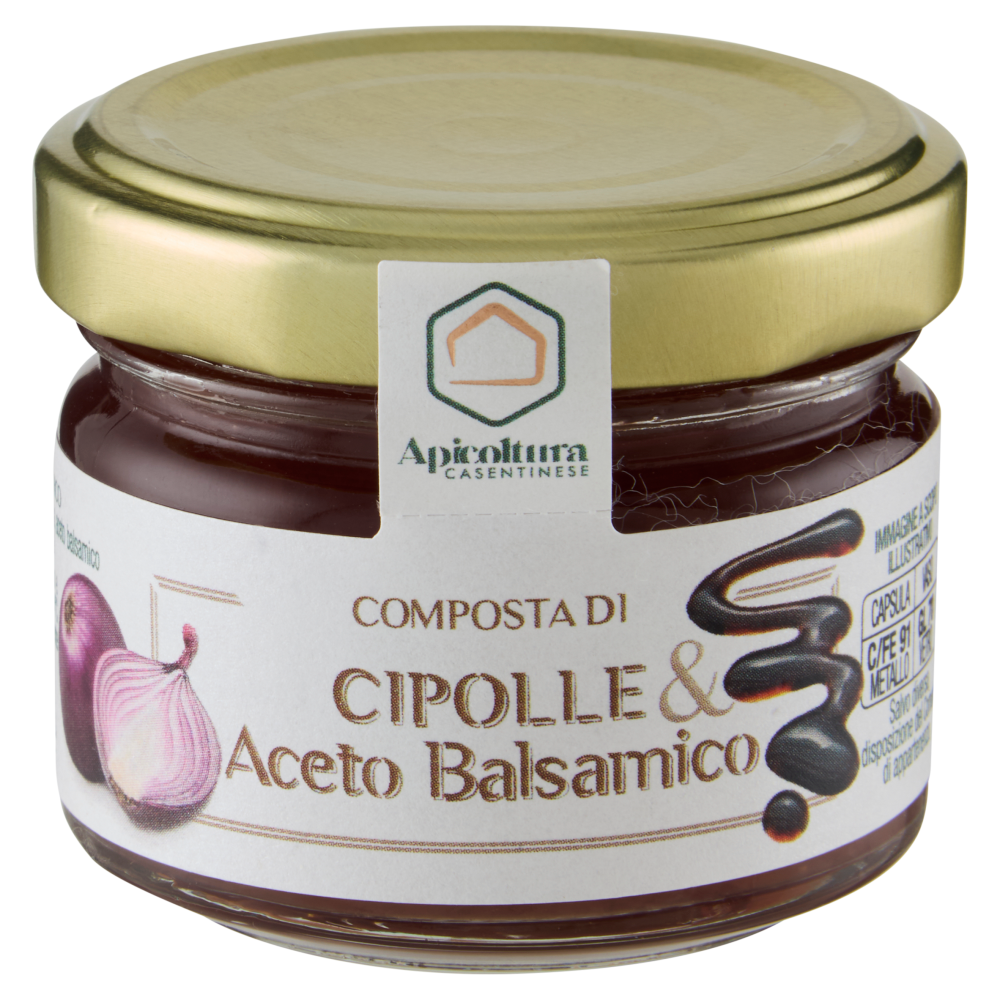 Apicoltura Casentinese Composta di Cipolle & Aceto Balsamico 65 g