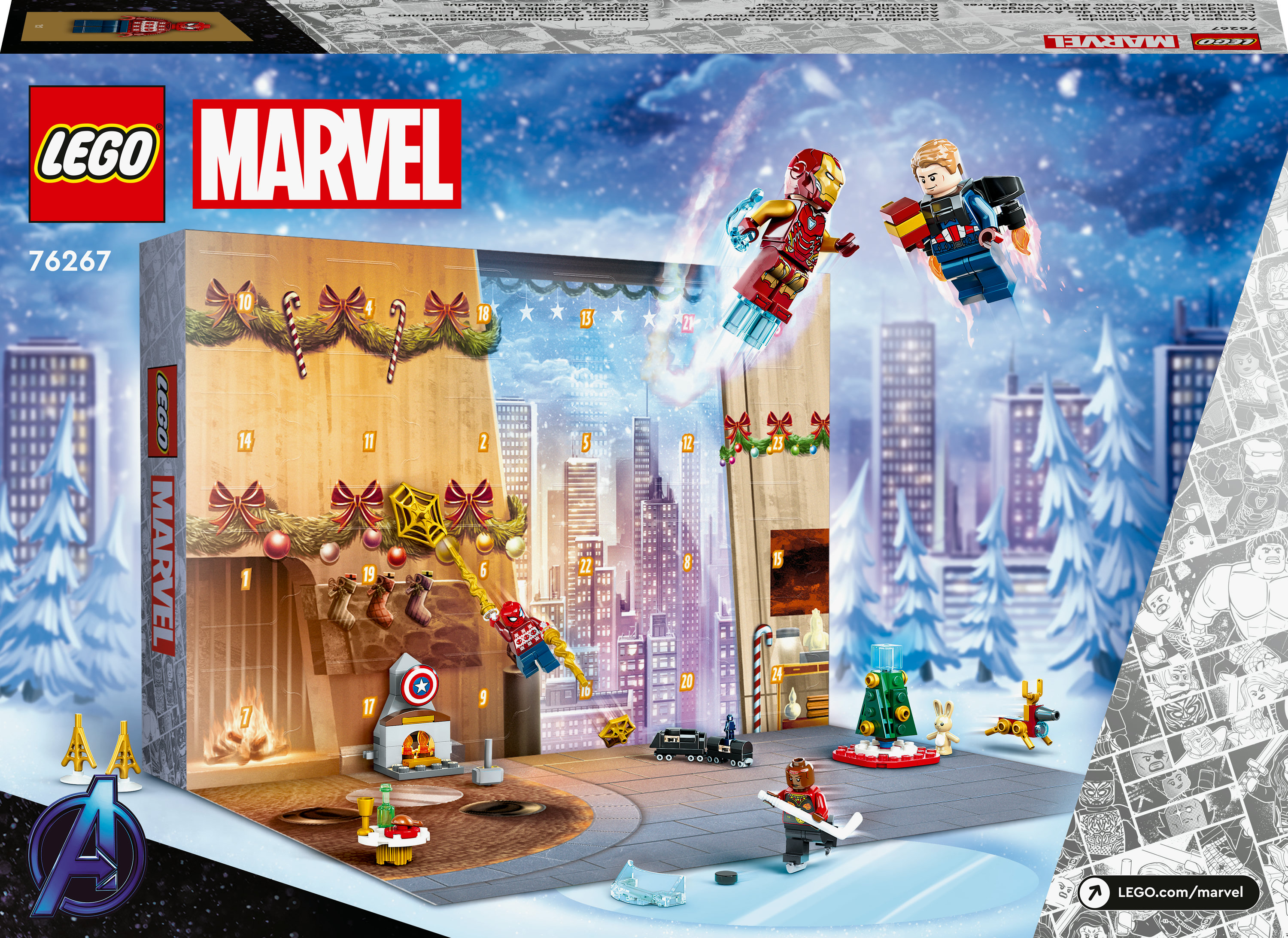 LEGO Calendario dell&rsquo;Avvento degli Avengers