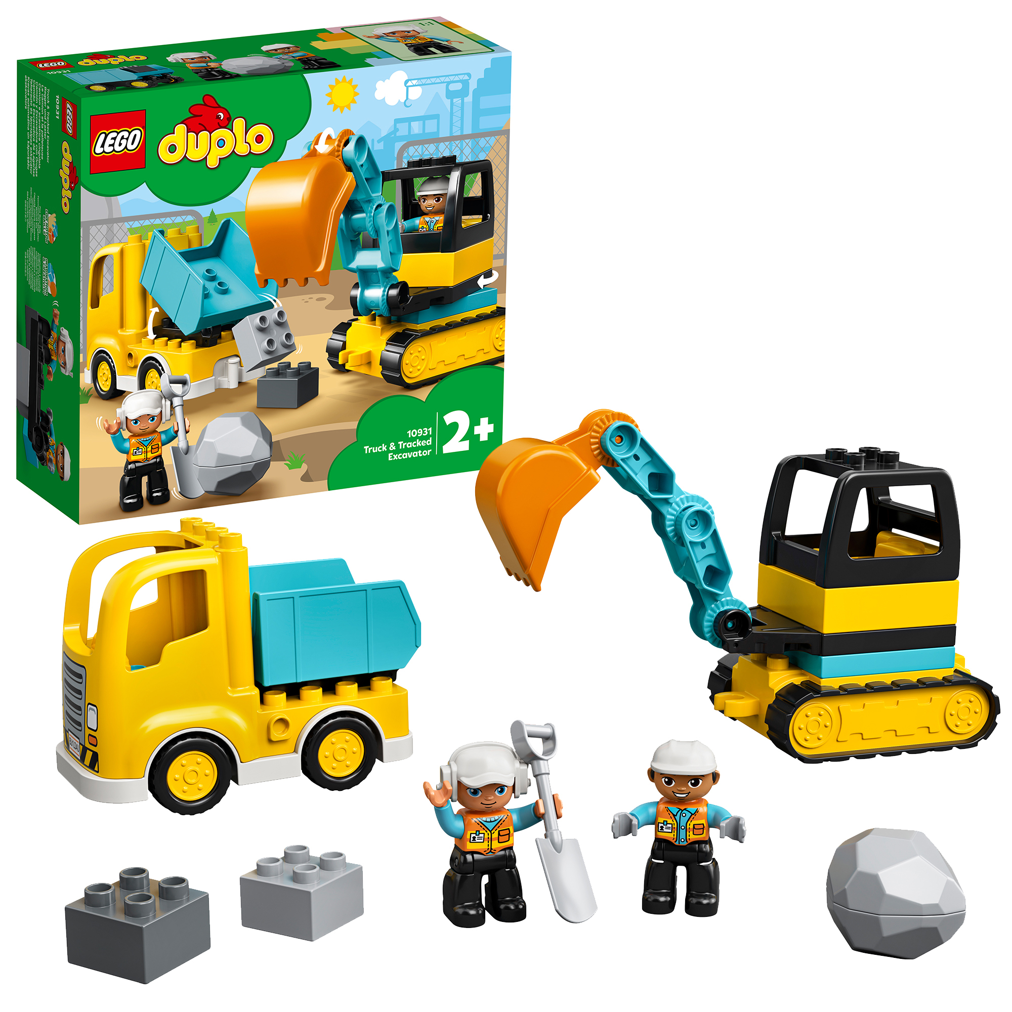 LEGO DUPLO Camion e scavatrice cingolata