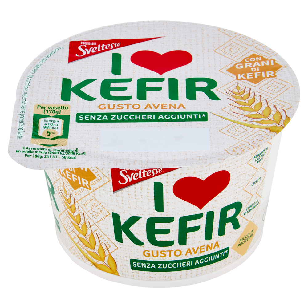 SVELTESSE I Love Kefir Pot Avena 1x170g