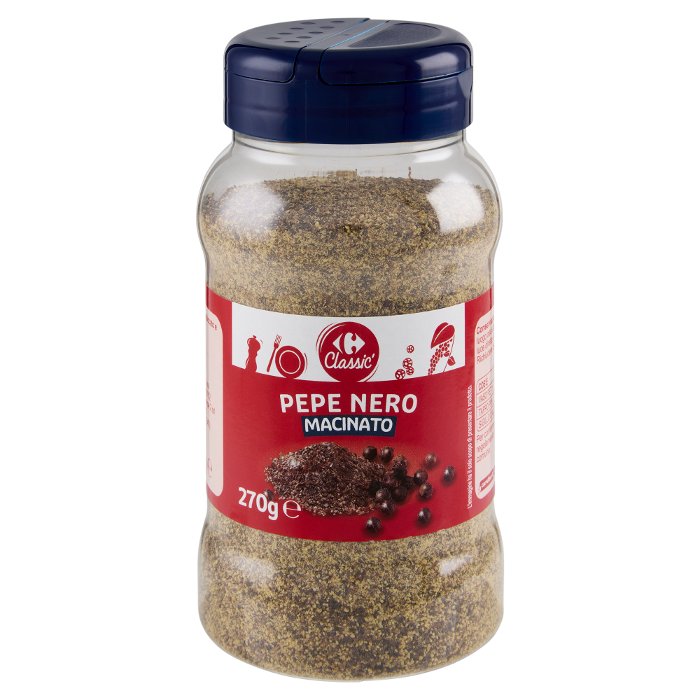 Carrefour Classic Pepe Nero Macinato 270 g