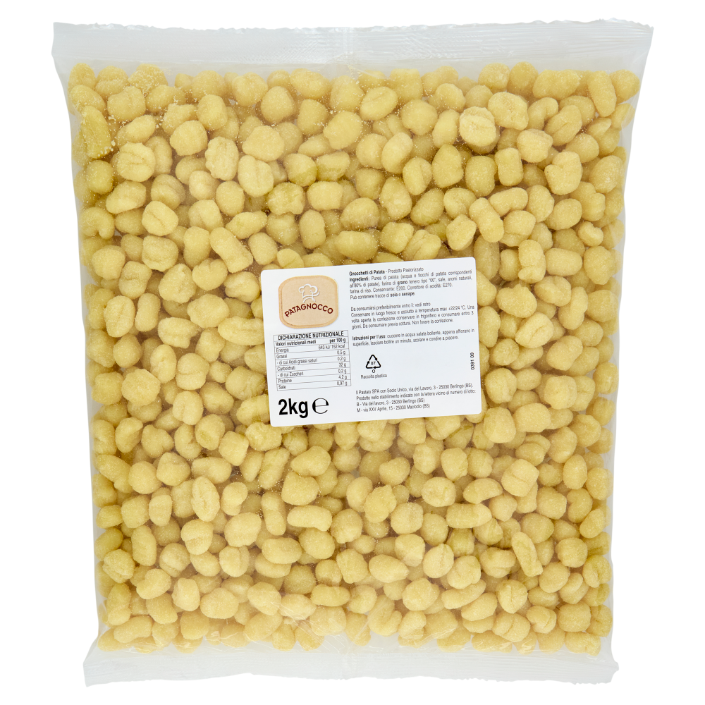 Patagnocco Gnocchetti di Patata 2 Kg