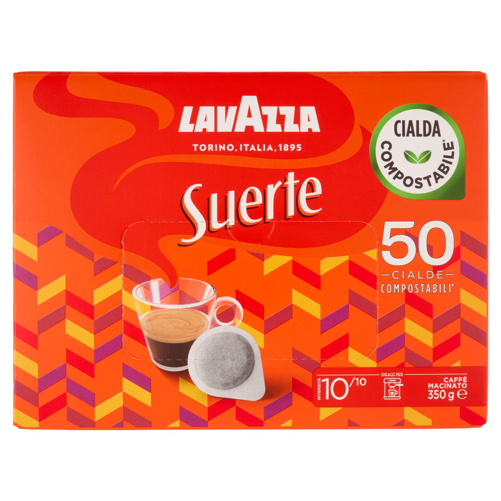 Lavazza Suerte 50 Cialde Compostabili* 350 g