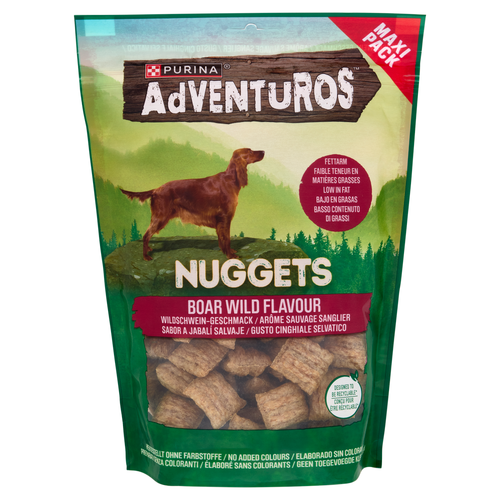 PURINA ADVENTUROS Nuggets Cinghiale Selvatico 300g