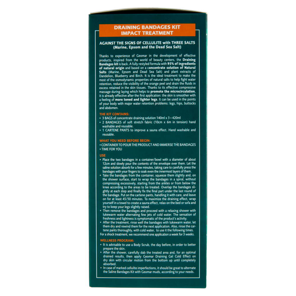 Geomar Kit Bende Drenanti con Tris di Sali