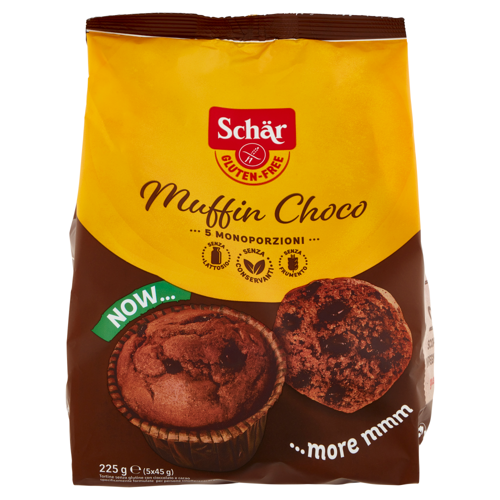 Sch&auml;r Muffin Choco 5 Monoporzioni 5 x 45 g