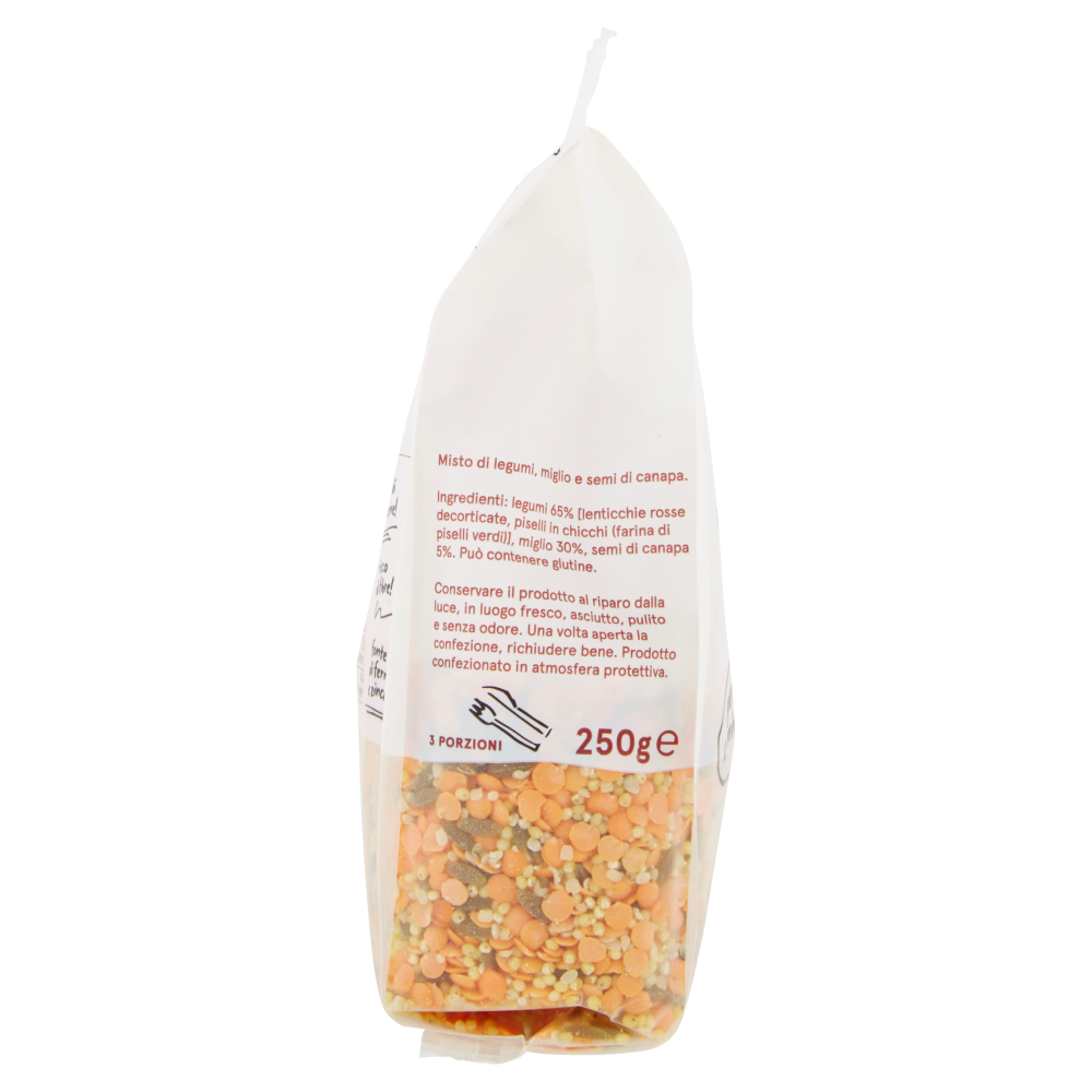 pedon I Salvaminuti Legumi e Miglio con semi di canapa 250 g