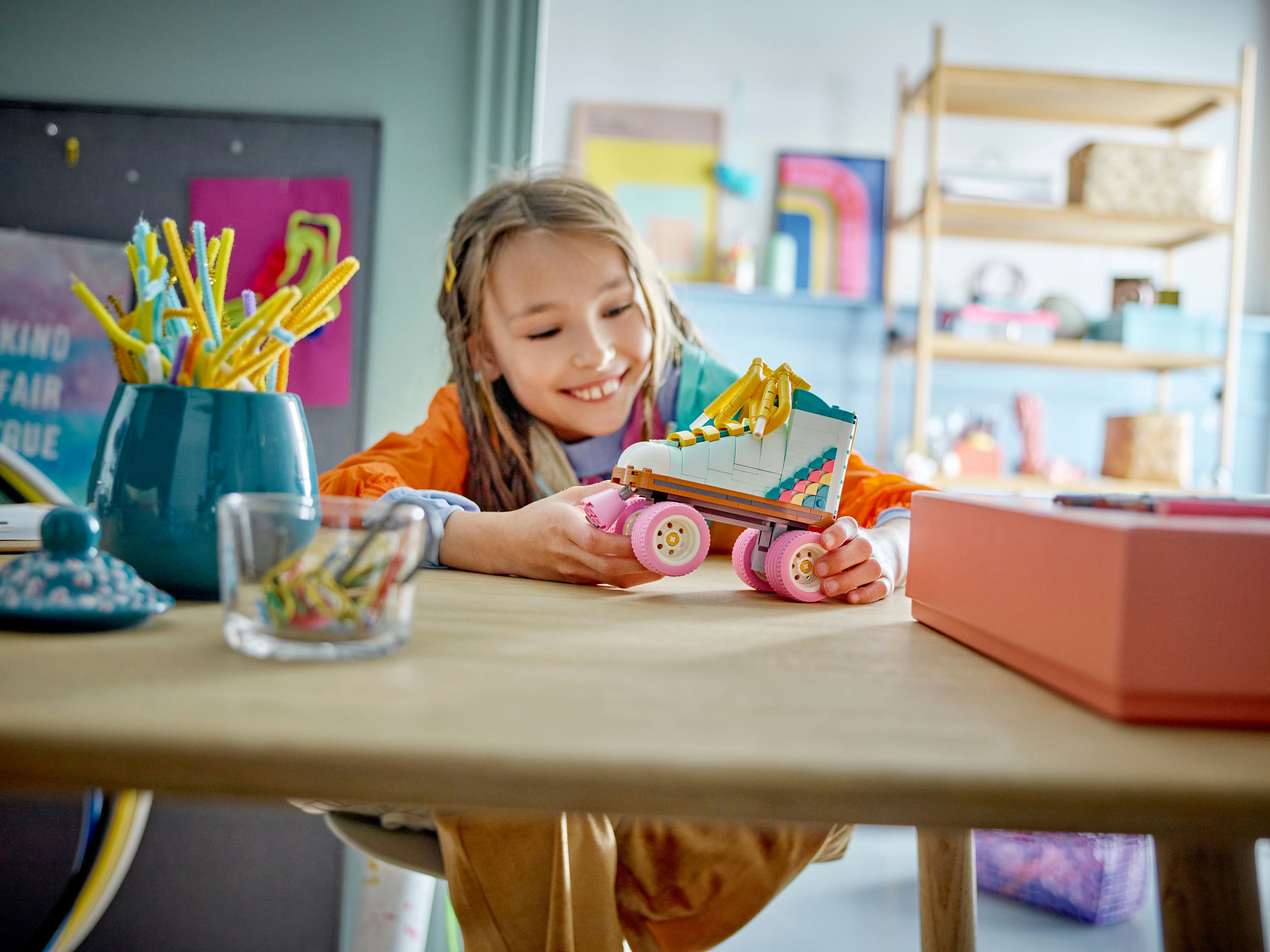 LEGO Creator Pattino a rotelle retr&ograve;