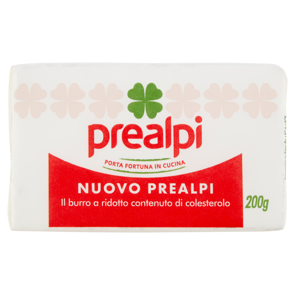 prealpi Nuovo Prealpi il burro a ridotto contenuto di colesterolo 200 g