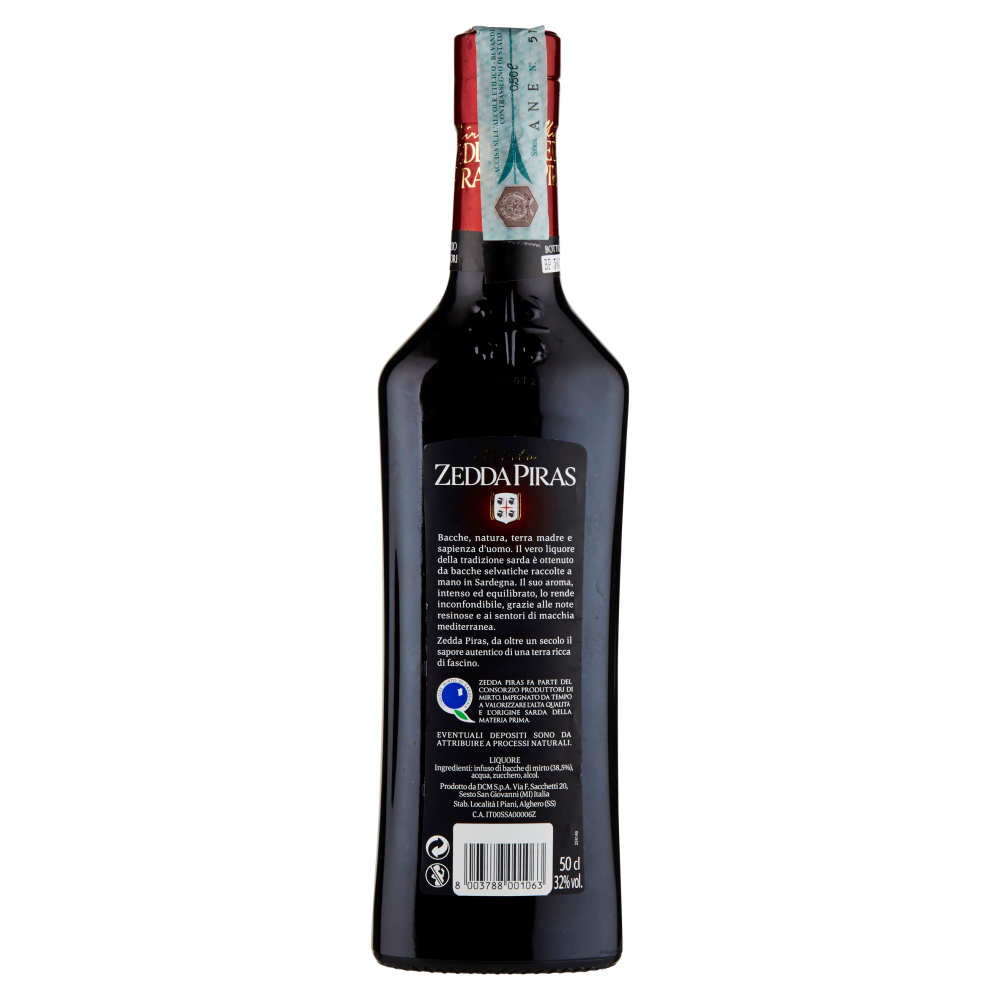Zedda Piras Mirto Rosso di Sardegna 50 cl