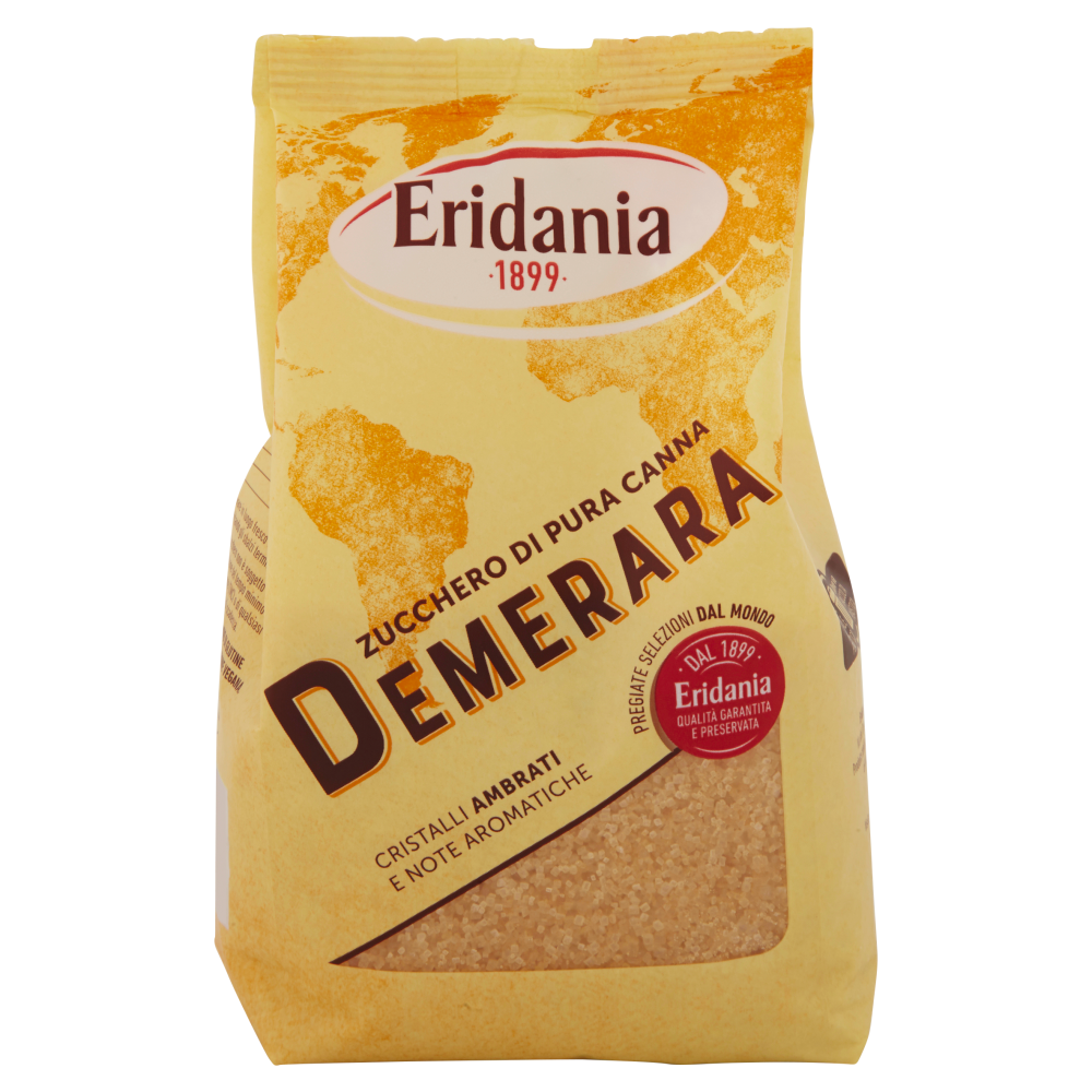 Eridania Zucchero di Pura Canna Demerara 500 g