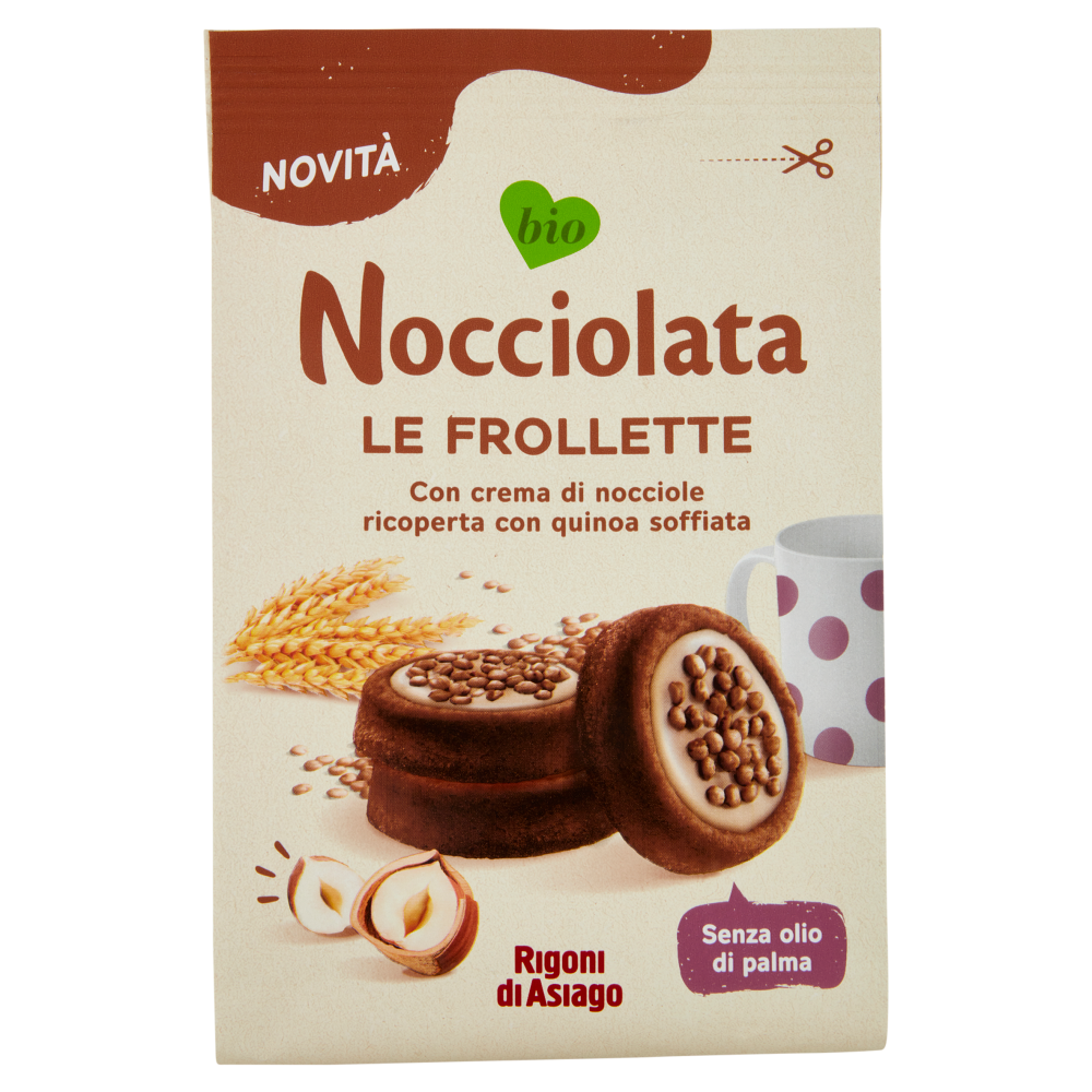Rigoni di Asiago Nocciolata le Frollette al cacao bio 250 g
