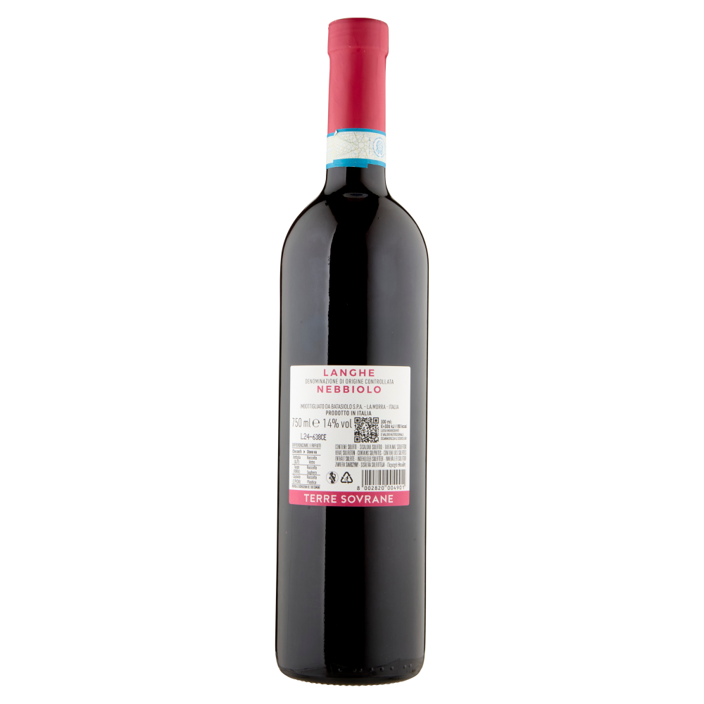 Terre Sovrane Langhe DOC Nebbiolo 750 ml