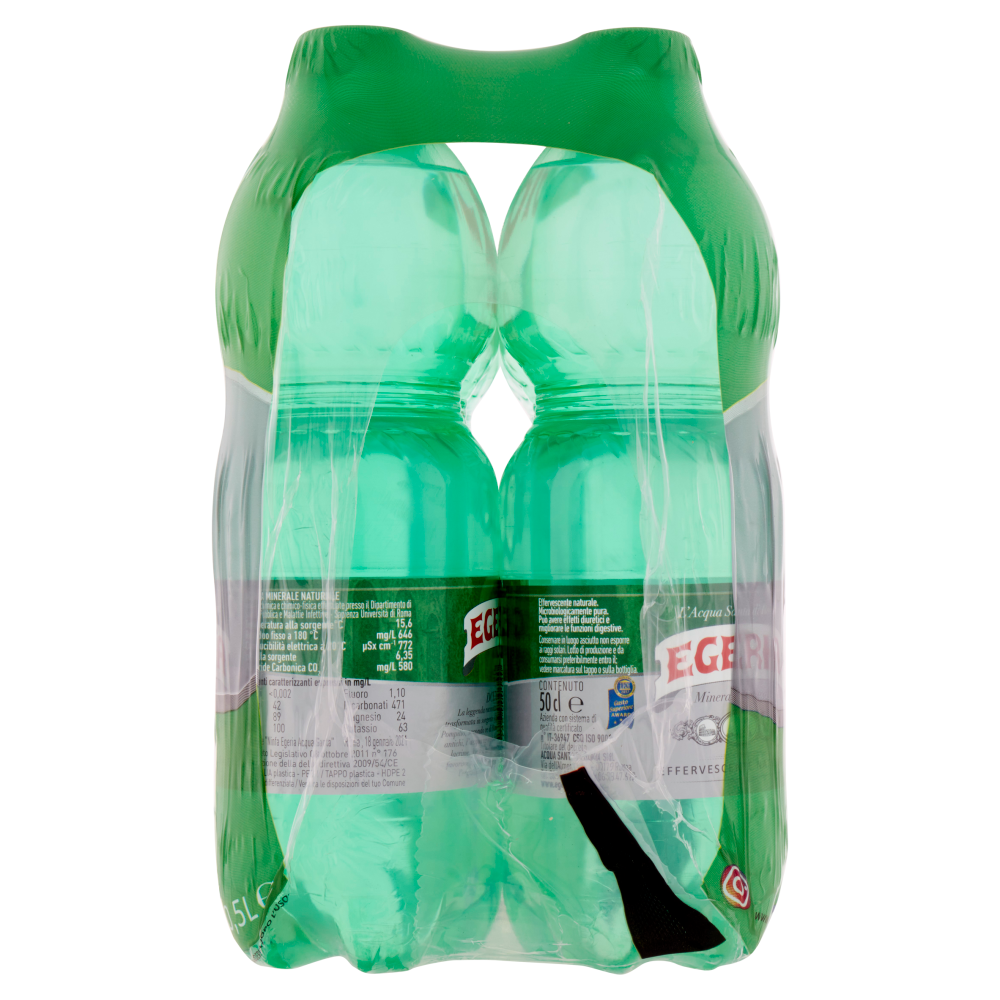 Egeria Effervescente Naturale 6 x 50 cl