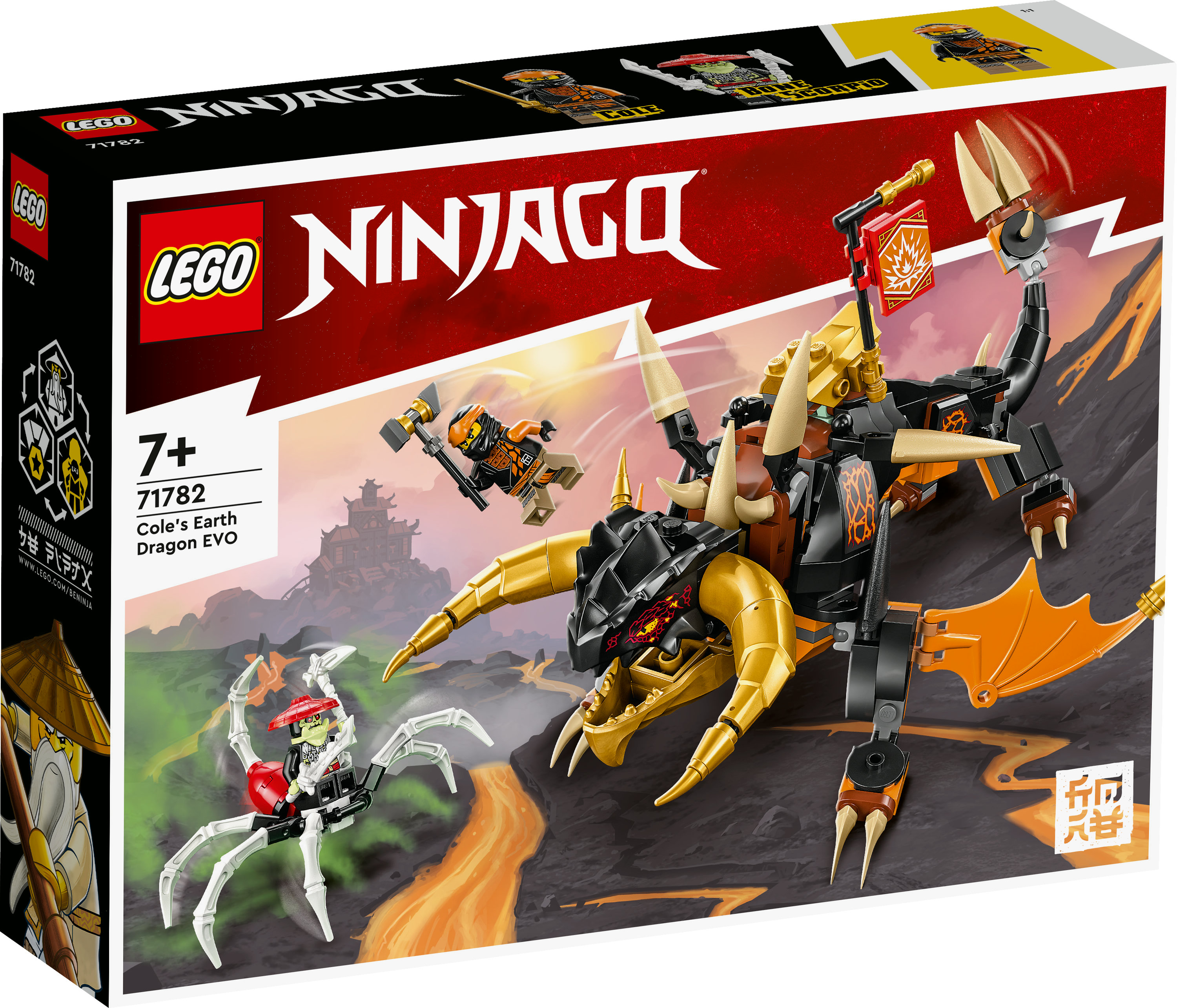LEGO NINJAGO Drago di Terra di Cole - EVOLUTION