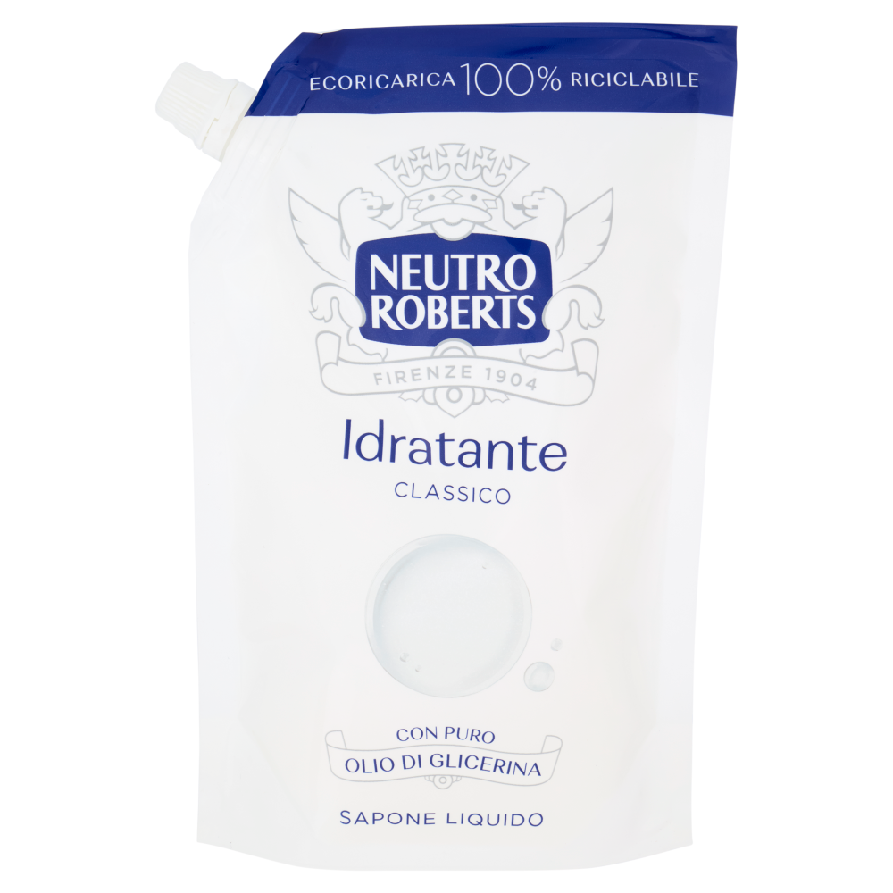 Neutro Roberts Idratante Classico Sapone Liquido Ecoricarica 400 ml