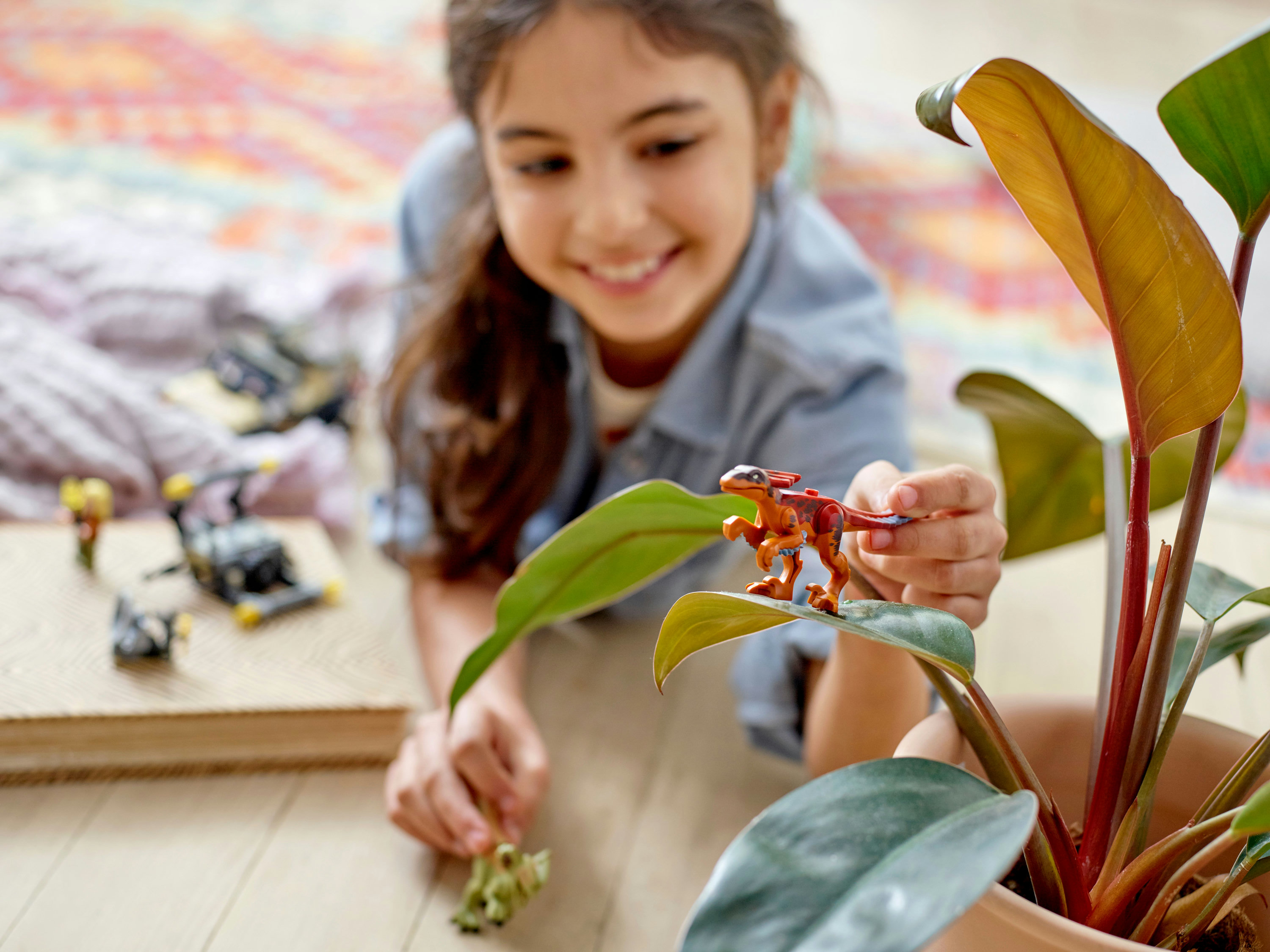 LEGO Jurassic World Trasporto del Piroraptor e del Dilofosauro