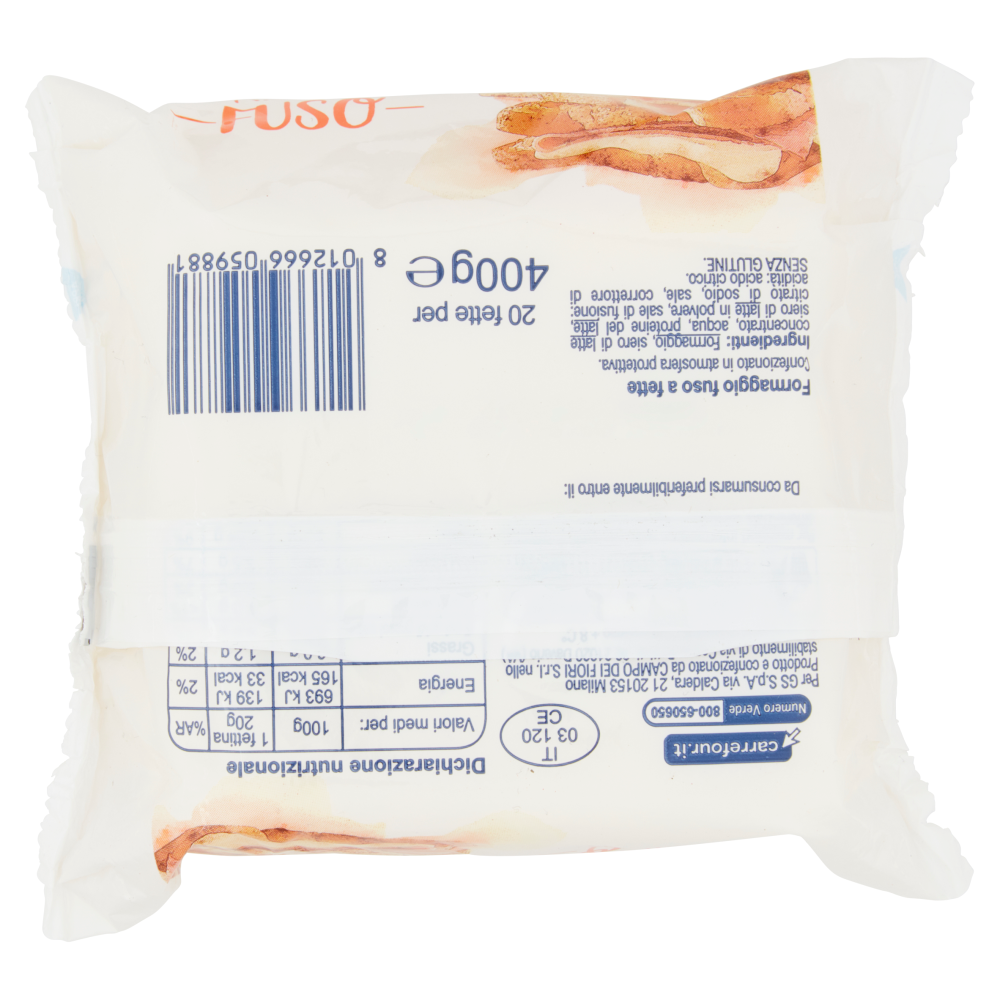 Simpl Fettine di Formaggio Fuso 400 g
