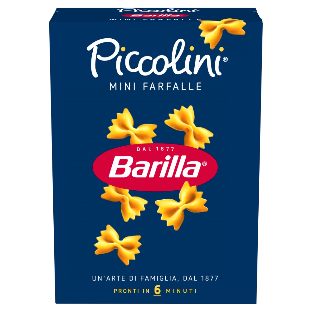 Barilla Pasta Piccolini Mini Farfalle 500g