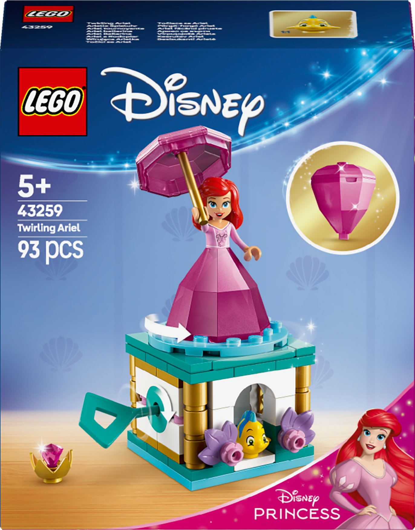 LEGO Disney Princess Ariel ballerina