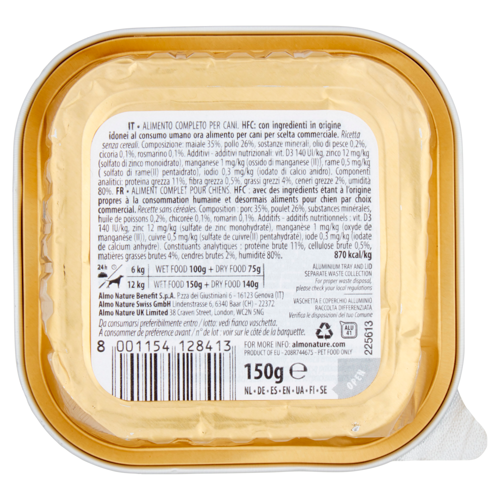 almo nature HFC Complete Pollo con Rosmarino 150 g