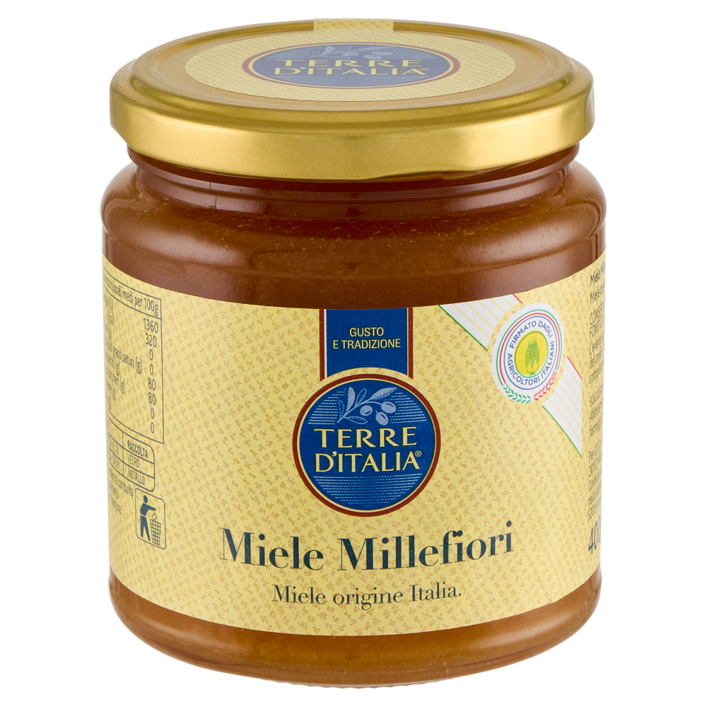 Terre d'Italia Miele Millefiori 400 g