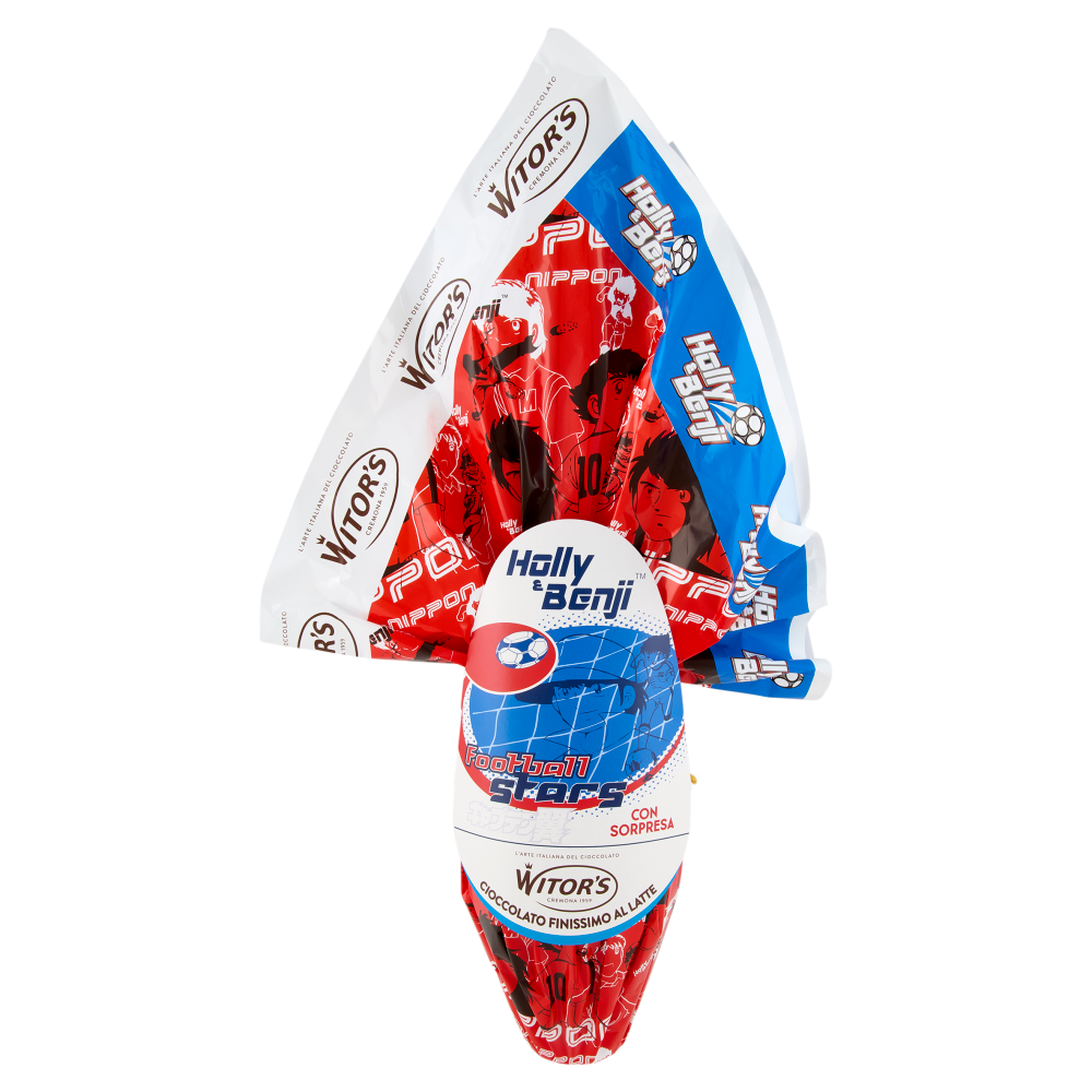 Witor's Uovo Holly e Benji Cioccolato Finissimo al Latte 240 g