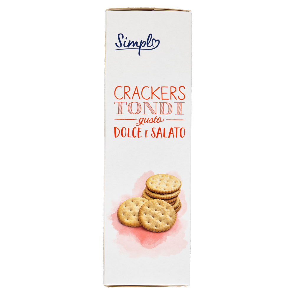 Simpl Crackers Tondi gusto Dolce e Salato 250 g