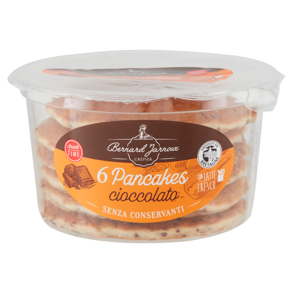 Bernard Jarnoux Crêpier 6 Pancakes cioccolato 150 g